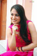 Telugu Actress Aksha in Cheerful Mood